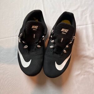 Black nike rival s track shoes, size mens 9